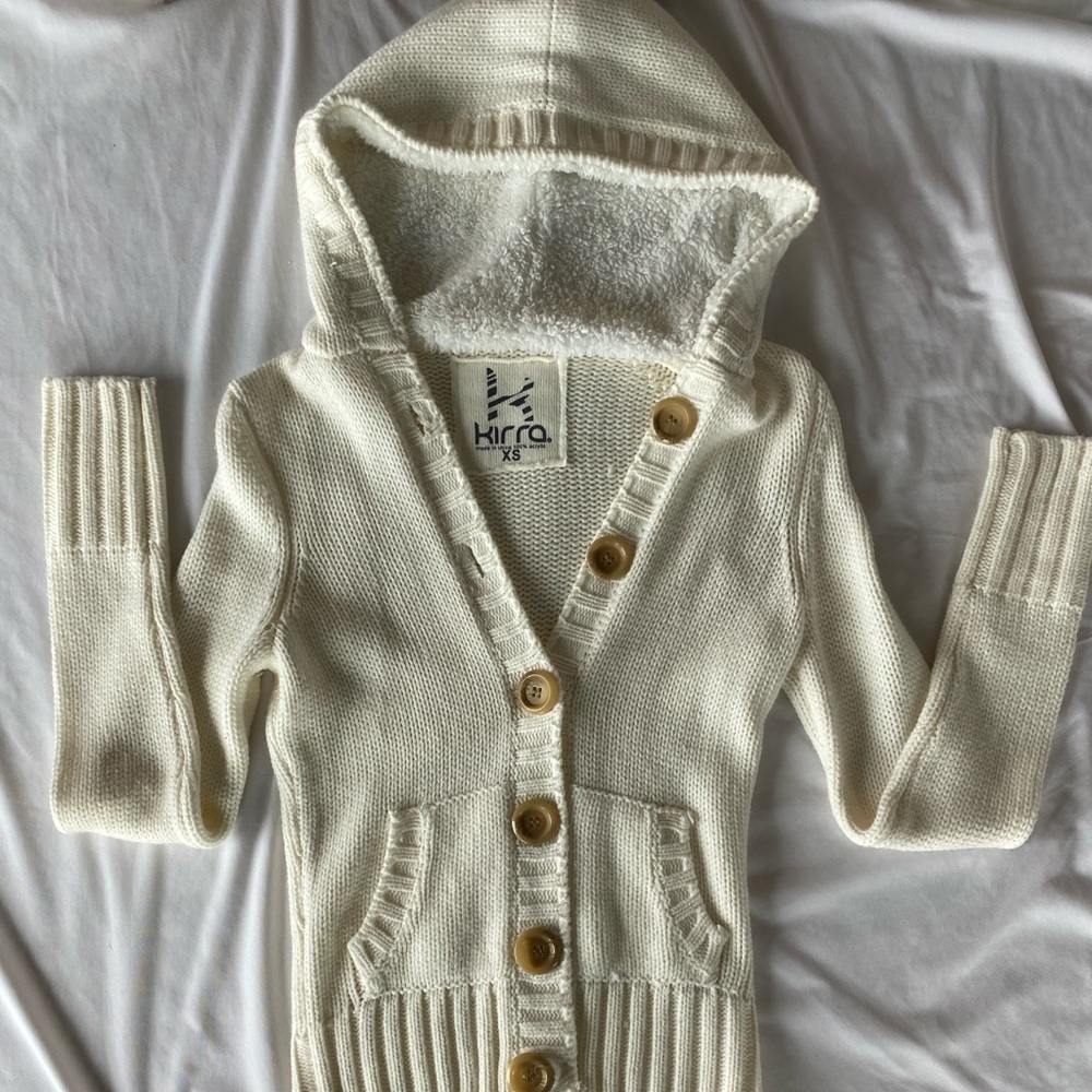 Kirra XS Cream Sweater. New.